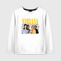 Детский лонгслив NIRVANA