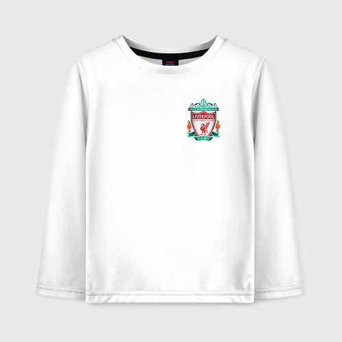 Детский лонгслив LIVERPOOL / Белый – фото 1