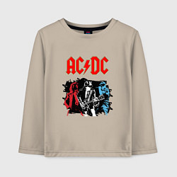 Детский лонгслив ACDC