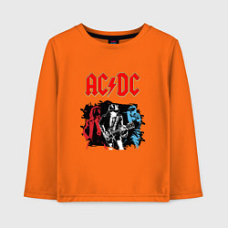 Детский лонгслив ACDC