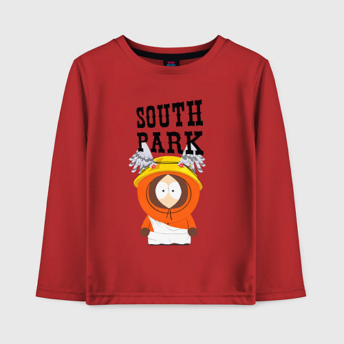 Детский лонгслив South Park Кенни / Красный – фото 1