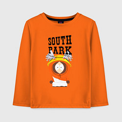 Лонгслив хлопковый детский South Park Кенни, цвет: оранжевый