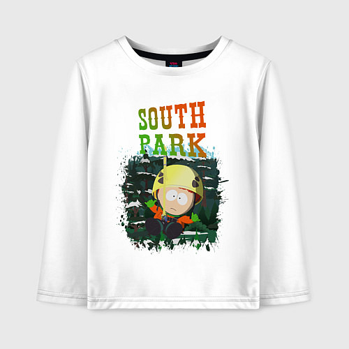 Детский лонгслив South Park / Белый – фото 1