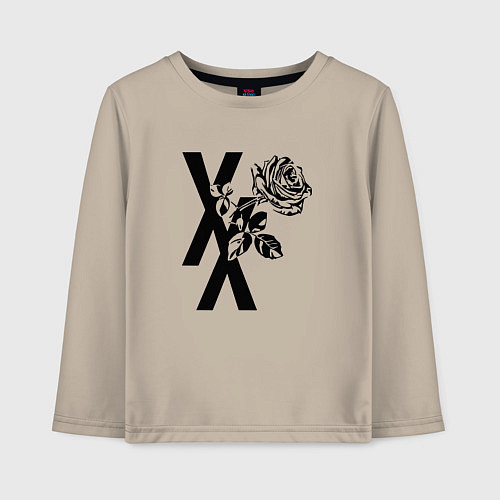 Детский лонгслив Machine Gun Kelly / Миндальный – фото 1