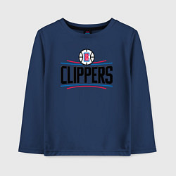 Детский лонгслив Los Angeles Clippers 1