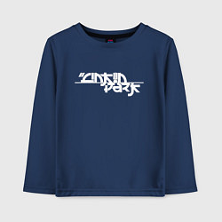 Лонгслив хлопковый детский LINKIN PARK, цвет: тёмно-синий