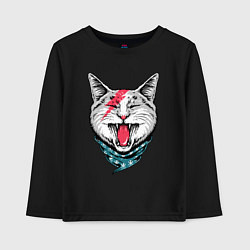 Детский лонгслив Cat Bowie