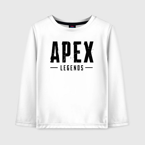 Детский лонгслив APEX LEGENDS НА СПИНЕ / Белый – фото 1