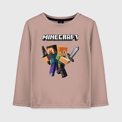 Детский лонгслив MINECRAFT