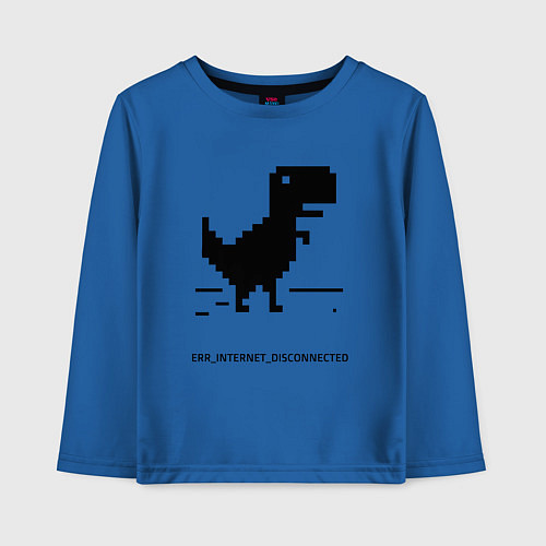 Детский лонгслив Failed / Синий – фото 1