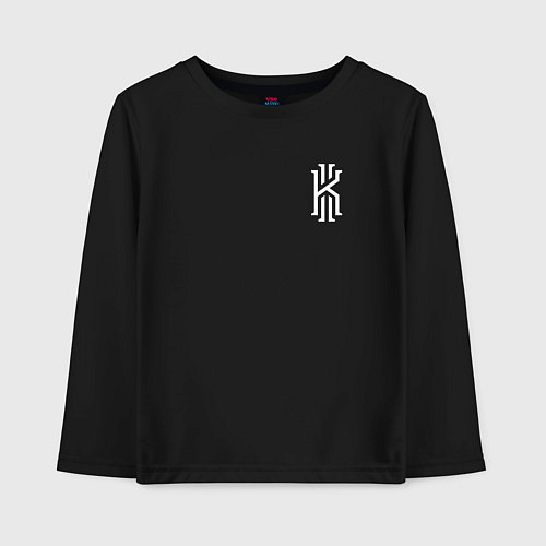 Детский лонгслив Кайри Ирвинг / Черный – фото 1