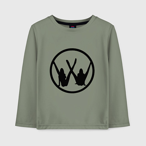 Детский лонгслив Volkswagen Z / Авокадо – фото 1