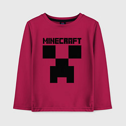 Детский лонгслив MINECRAFT CREEPER