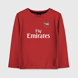 Лонгслив хлопковый детский ARSENAL, цвет: красный