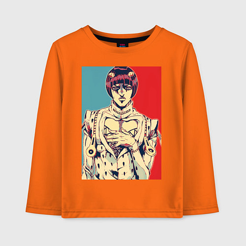 Детский лонгслив Бруно Буччеллати / Оранжевый – фото 1