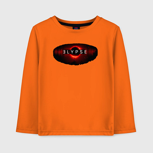 Детский лонгслив Elypse - Air studio / Оранжевый – фото 1
