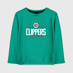 Детский лонгслив Los Angeles Clippers