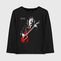 Детский лонгслив ACDC Angus Young