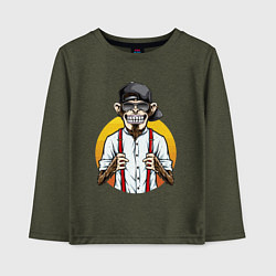 Детский лонгслив Monkey hipster