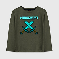 Детский лонгслив Minecraft