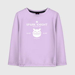Лонгслив хлопковый детский Genshin Impact - Klee, цвет: лаванда