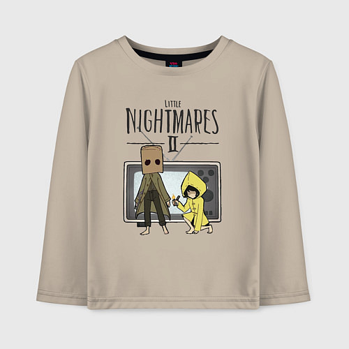 Детский лонгслив Little Nightmares 2 / Миндальный – фото 1