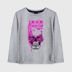 Детский лонгслив Skull Hooligan