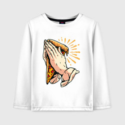 Детский лонгслив Holy Pizza