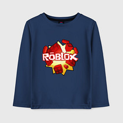 Детский лонгслив ROBLOX LOGO