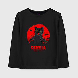 Детский лонгслив КОТЗИЛЛА CATZILLA