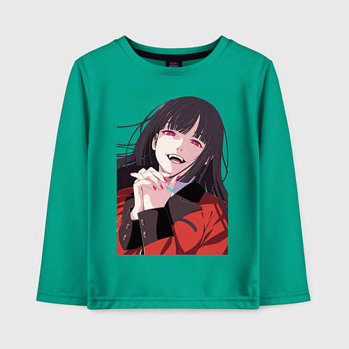 Детский лонгслив Kakegurui Yumeko / Зеленый – фото 1