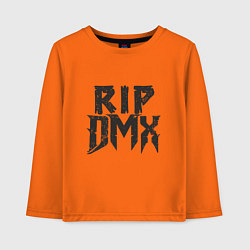 Лонгслив хлопковый детский RIP DMX, цвет: оранжевый