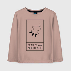 Детский лонгслив Bear Claw