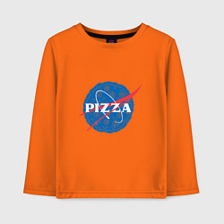 Детский лонгслив NASA Pizza