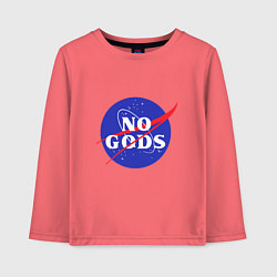 Детский лонгслив No Gods