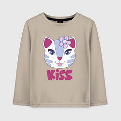 Детский лонгслив Kiss Cat