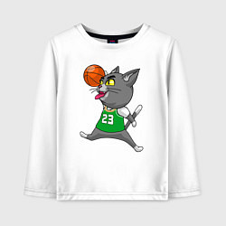 Детский лонгслив Jordan Cat