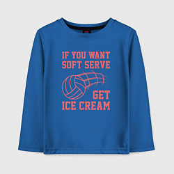 Детский лонгслив Get Ice Cream