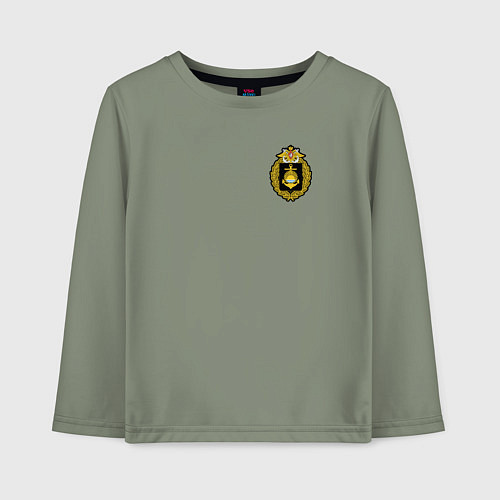Детский лонгслив Тихоокеанский флот ВМФ России / Авокадо – фото 1