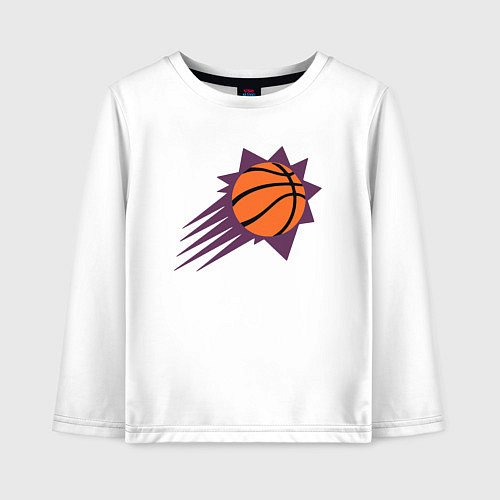 Детский лонгслив Suns Basket / Белый – фото 1