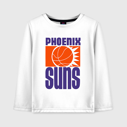 Детский лонгслив Phoenix Suns / Белый – фото 1