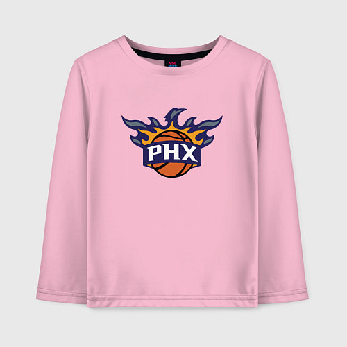 Детский лонгслив Phoenix Suns / Светло-розовый – фото 1