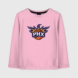 Лонгслив хлопковый детский Phoenix Suns, цвет: светло-розовый