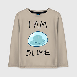 Детский лонгслив I AM SLIME