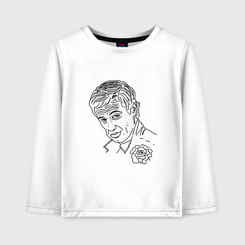 Детский лонгслив Бельмондо Babel / Белый – фото 1