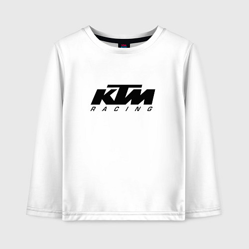 Детский лонгслив КТМ МОТОКРОСС KTM RACING / Белый – фото 1