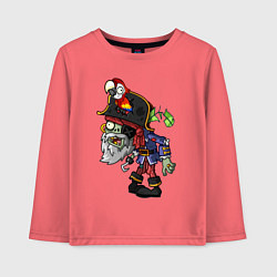 Детский лонгслив Pirat Zombie