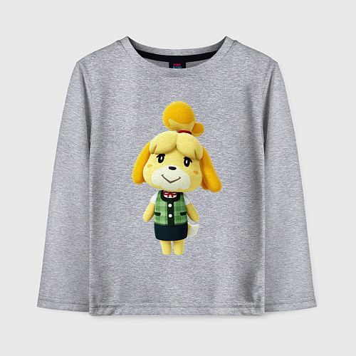 Детский лонгслив Animal Isabel / Меланж – фото 1