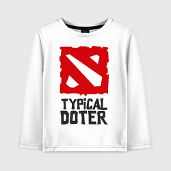 Детский лонгслив Typical Doter