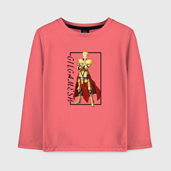 Детский лонгслив Гильгамеш король героев из Fate